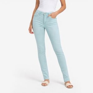 GAP High Rise Legging Jeans Light Teal Skinny Stretch Womens 12 31R